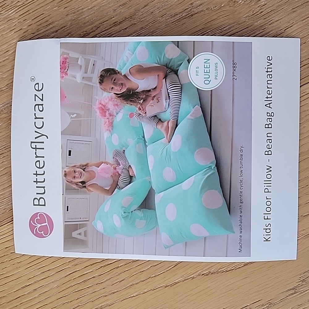 NEW floor pillow/sleeping sack